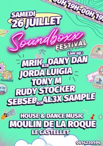 affiche festival soundboxx