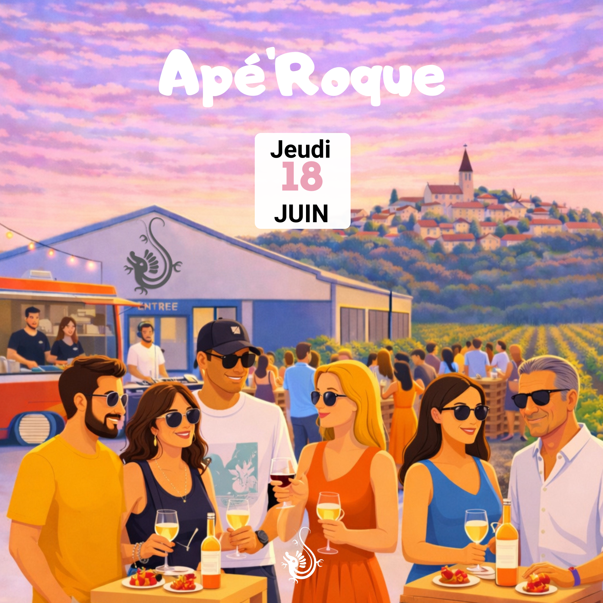 Apé’Roque : Jeudi 18 juin 2026 – 19h00/23h00