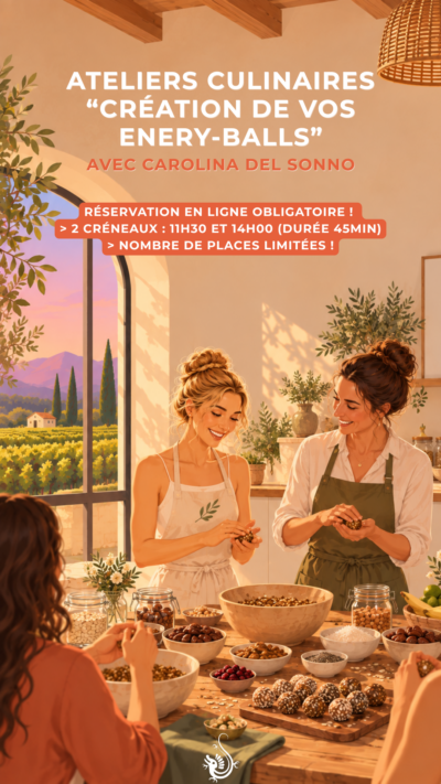 Atelier Culinaire Energy Balls le samedi 26/09/26